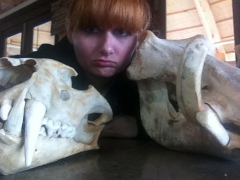 My friends when I spent time in our "base camp" building