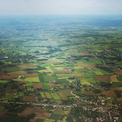 The rolling pastures of the Belgian countryside